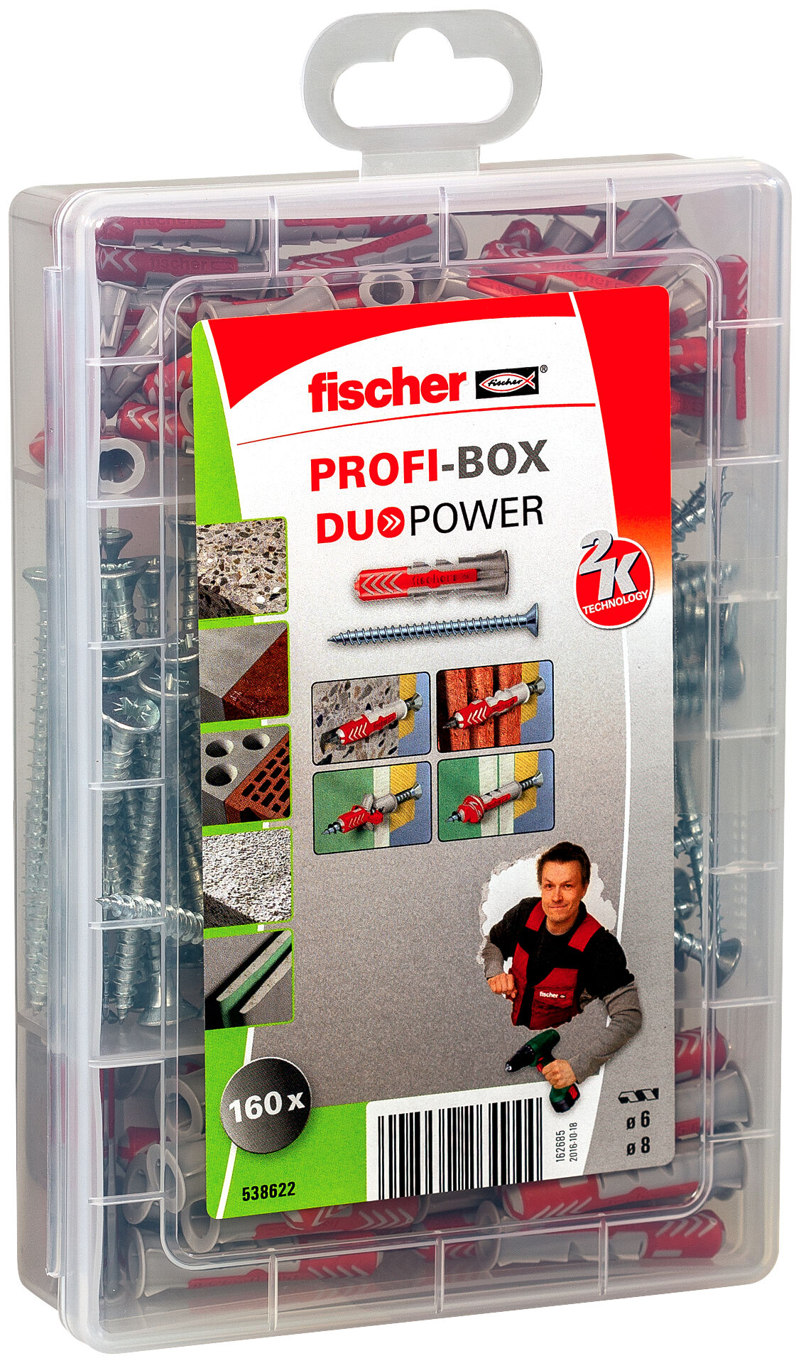 fischer Profi-Box DuoPower + Screws